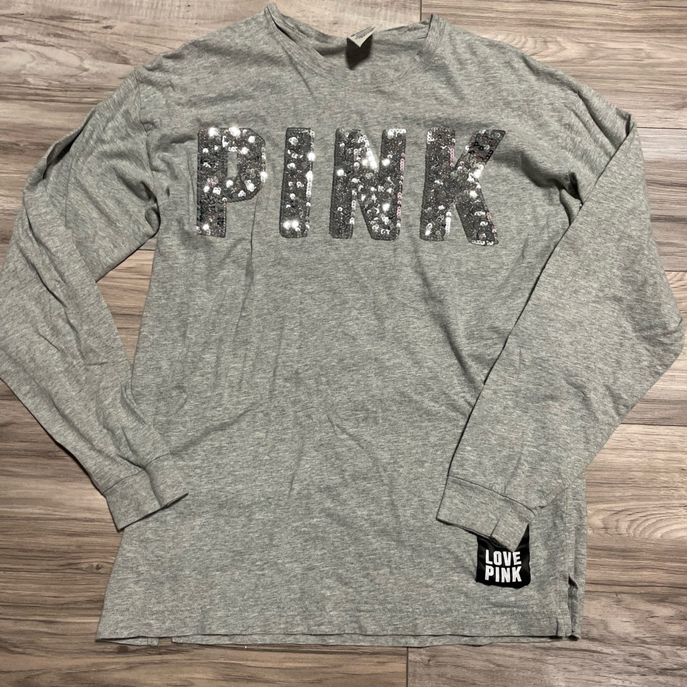 Pink long sleeve shirt